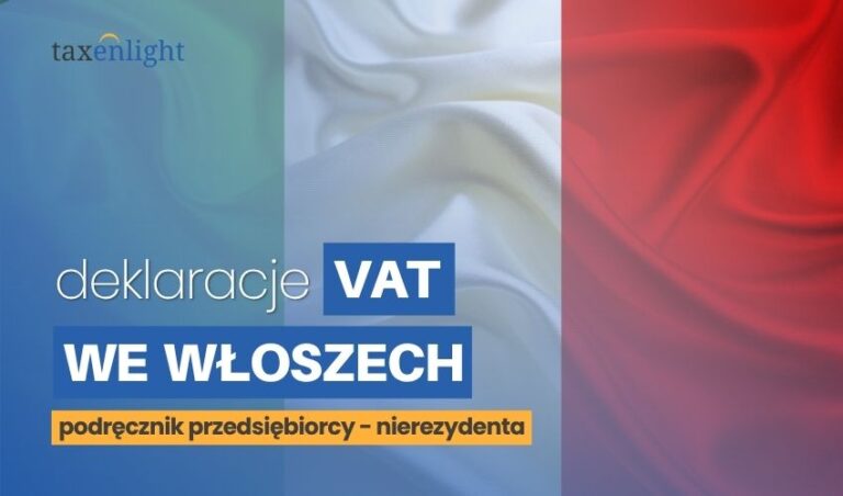 deklaracje vat we włoszech włoska deklaracja VAT deklaracje vat włochy