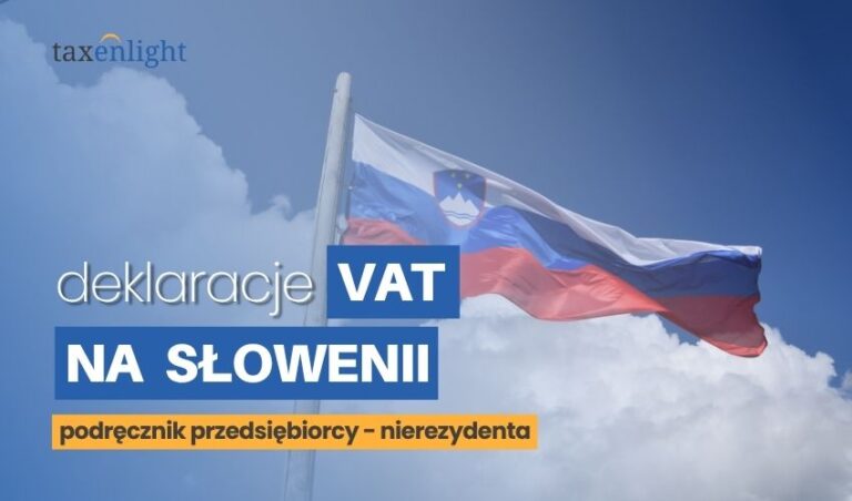 MVA-melding i Slovenia - MVA-SI-oppgjør